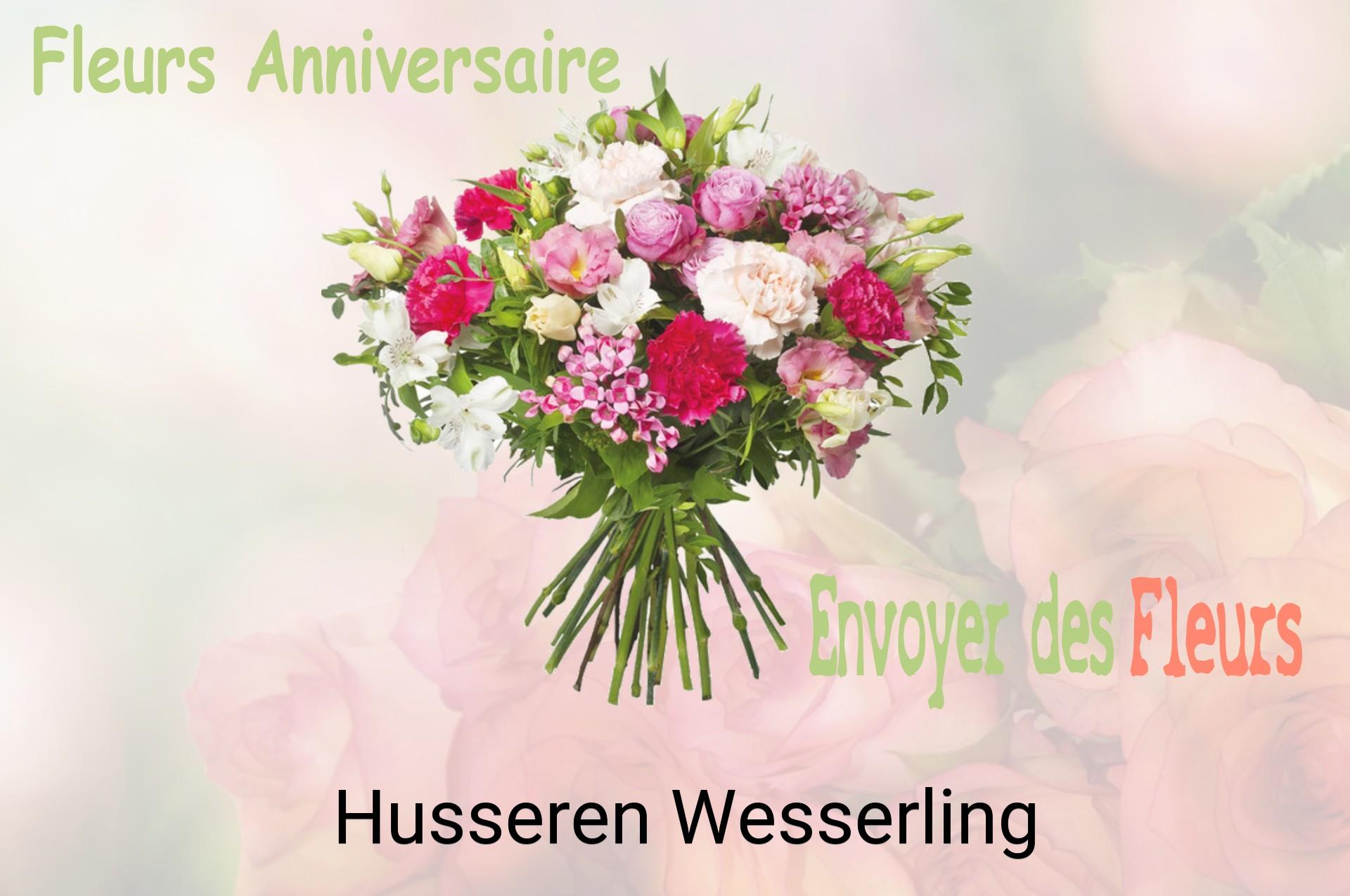 Bouquet de fleurs d’anniversaire livré à Husseren-Wesserling