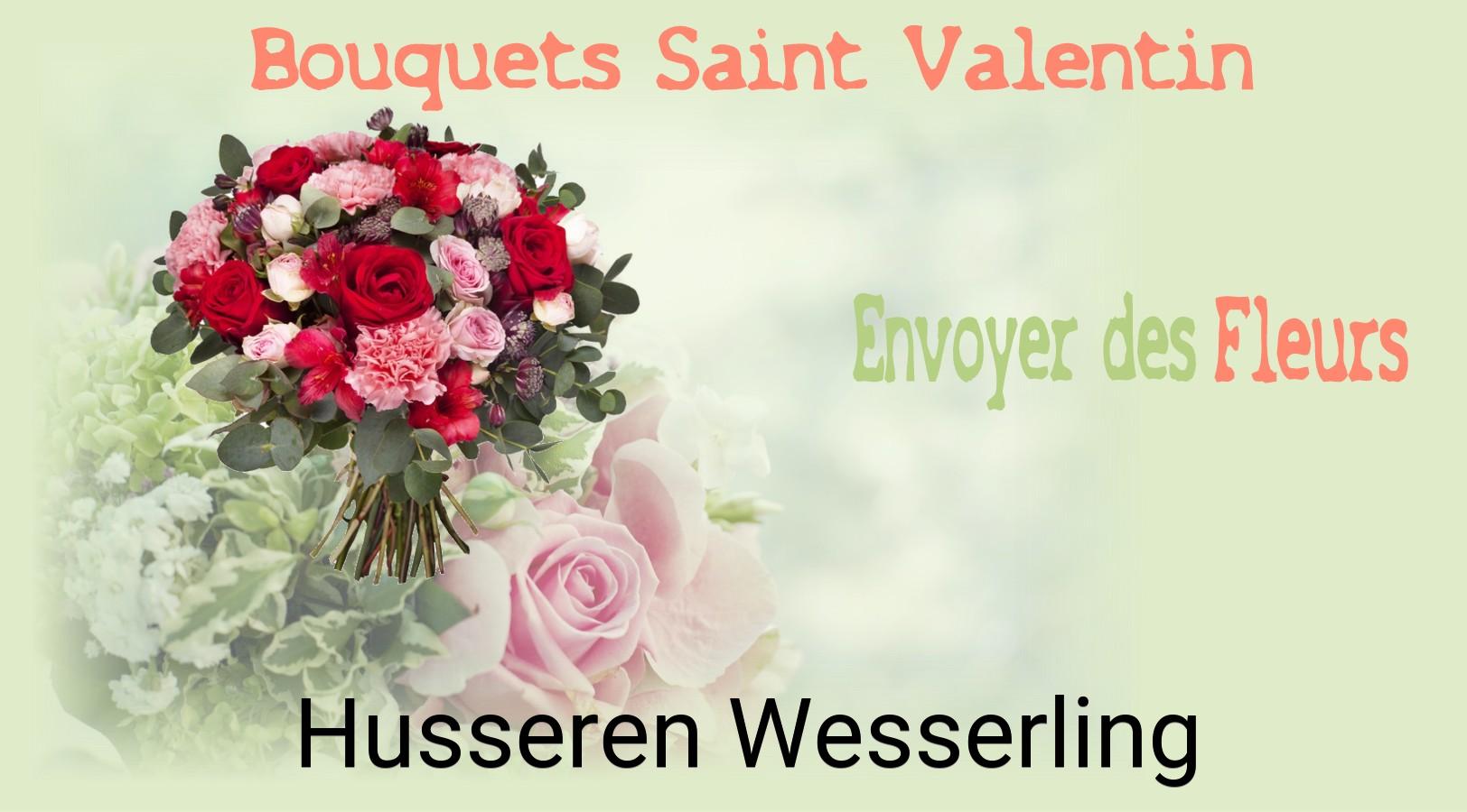 Roses de Saint-Valentin livrées à Husseren-Wesserling